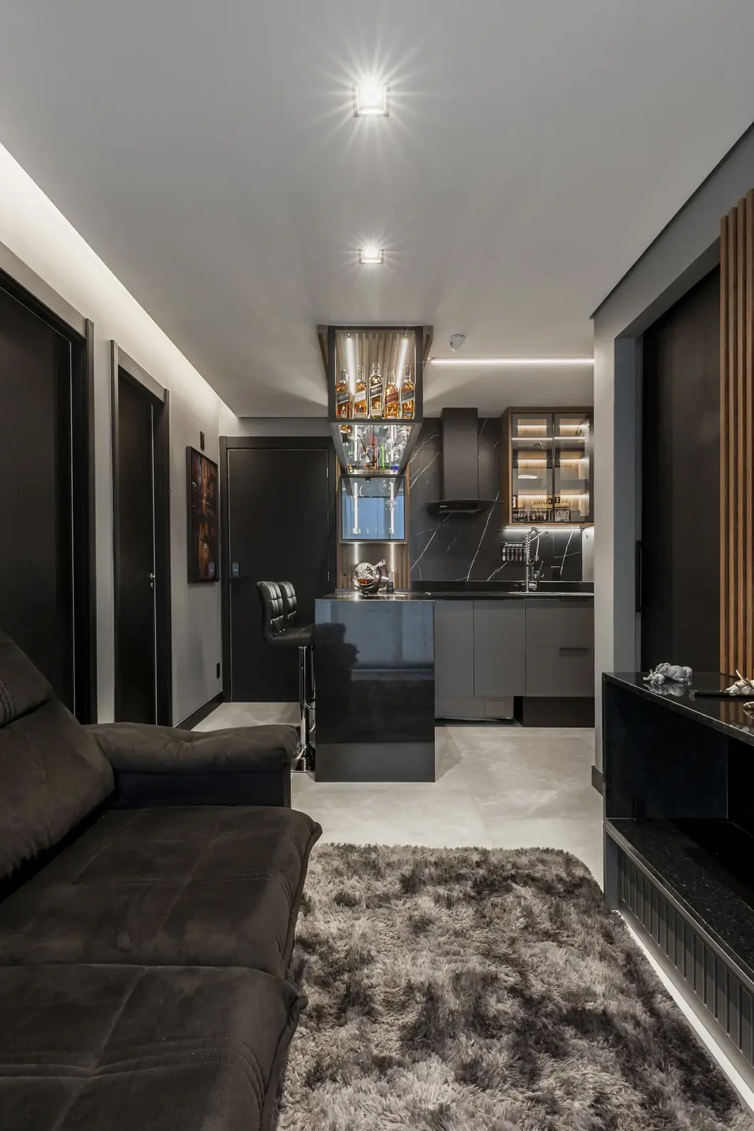 Ambiente residencial entregue pelo Studio 23